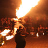 Feuershow mit Martin Beyer (Foto: Elke Janssen)