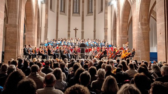 Das Collegium Musicum der Universität Trier lud zum traditionellen Semesterkonzert in die ehemalige Reichsabtei Sankt Maximin
