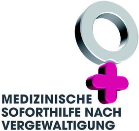Logo: medizinische Soforthilfe nach Vergewaltigung