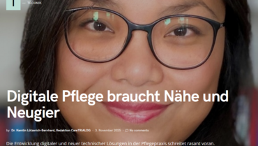 Digitale Pflege braucht Nähe und Neugier