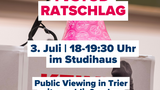 Poster TVStud-Ratschlag