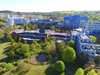 Luftbildaufnahme vom Campus I der Universität Trier