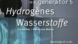 Plakat »»generator 5, Marie-Luise Meister, Etienne Rey, Gestaltung Tia Meinert.