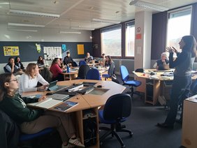 Praktikantin zu Gast in Trierer Romanistik