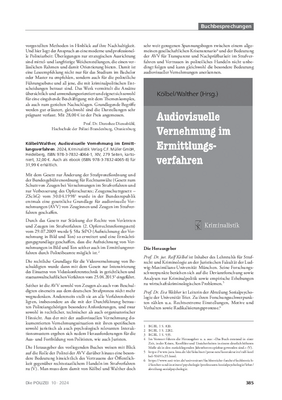 [Translate to Englisch:] Rezension