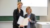 Prof. Dr. Eva Martha Eckkrammer (Präsidentin Uni Trier), Dr. Carola Zimmermann (Ministerium für Wissenschaft und Gesundheit)