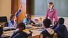 Mit viel Neugier waren die Schülerinnen und Schüler beim Informatikunterricht dabei.