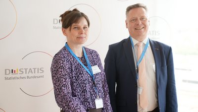 Frau Schultz und Herr Münnich v.l.n.r.