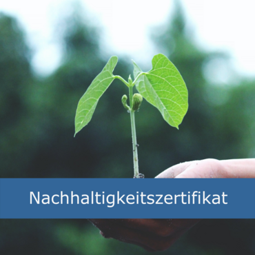 nachhaltigkeit zertifikat