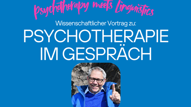 Plakat GfdS-Vortrag Psychotherapie im Gespräch