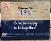 ISA Convention 2024 Welcome schild