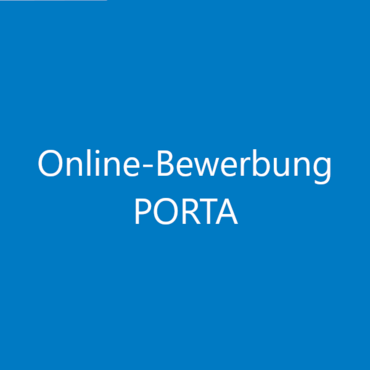 Online-Bewerbung PORTA