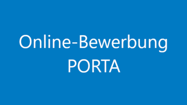 Online-Bewerbung PORTA