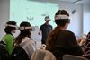 Arbeit mit VR-Brillen im Seminar