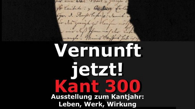 Plakat Kantausstellung