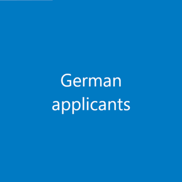 German applicants