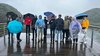 Even the rain couldn't break the great team spirit of Trier's delegation.