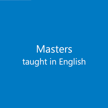 English taught masters