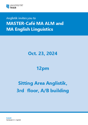 Master-Café MA ALM und MA EL 23.10.2024
