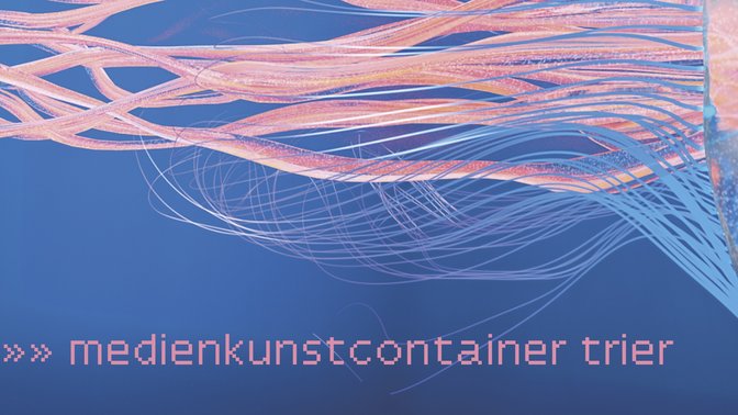 Jonas Schöner / Alexander Wöhler: Flow (Detail), 2024. Flyer des »»medienkunstcontainer trier