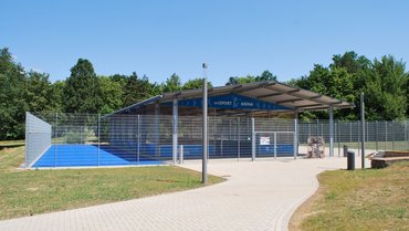 uniSPORT-Arena von außen