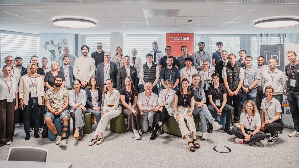 Gruppenfoto beim StartupCamp