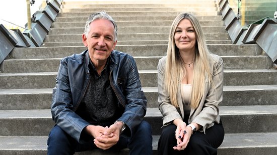 Dr. Lothar Müller und Lara Krell sind das neue Sprecherteam des akademischen Mittelbaus.