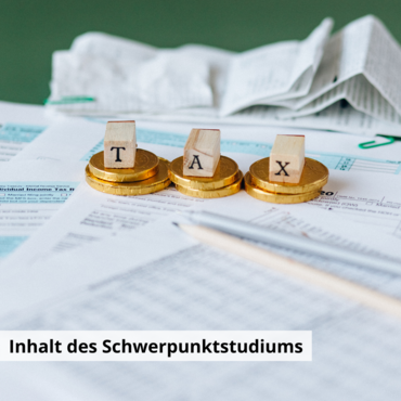 Inhalt Schwerpunktstudium