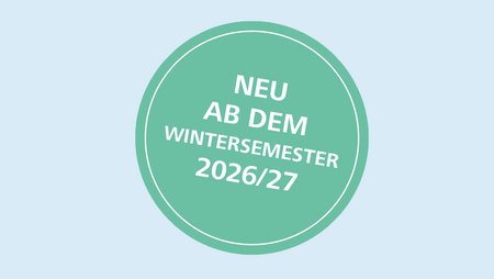 Neu ab dem Wintersemester Badge