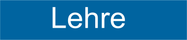 Verlinkung zur Seite "Lehre" - blaues Rechteck mit weißer Schrift "Lehre"