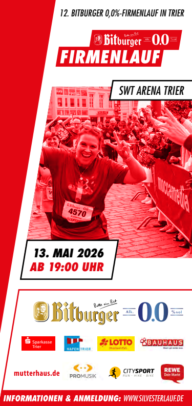 Flyer Firmenlauf 2026