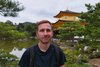 Der Autor vor dem Kinkakuji