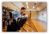 Der Autor im Kyudo-Dojo