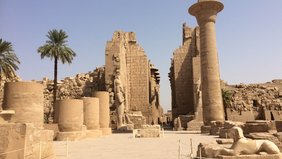 Karnak, Kiosk des Taharqa im Tempel des Amun