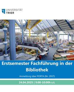 Bibliotheksführung SoSe 2025