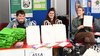 There were freshers' packs at the AStA information.
