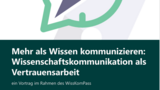 Plakat zum Vortrag