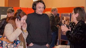 Präsentation beim Campus Dialog Forschung.