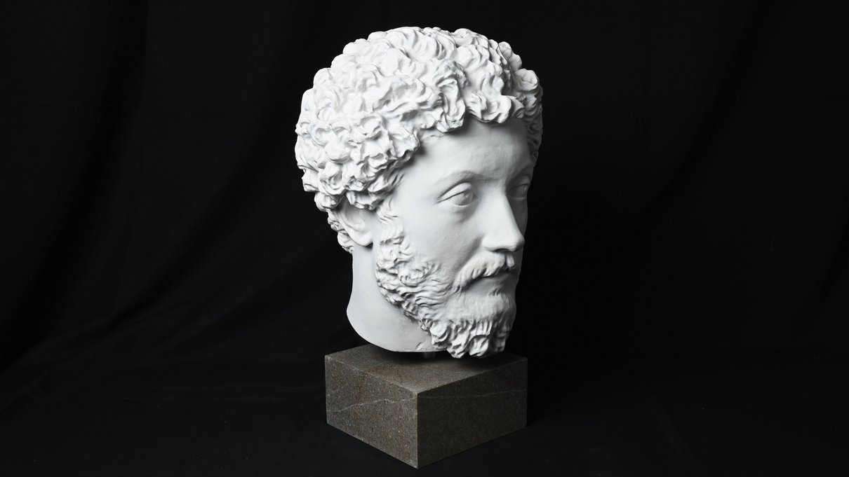Marc Aurel war von 161 bis 180 Kaiser des Römischen Reiches. © Archäologische Original- und Abguss-Sammlung der Universität Trier Foto: Isabell-Sophie Göbel
