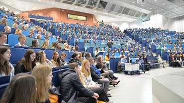 Begrüßung Erstsemester Audimax Uni Trier