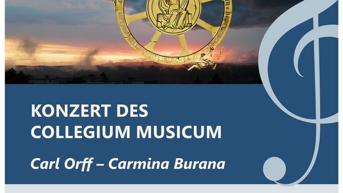 Konzertplakat Collegium Musicum