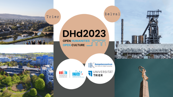 Über Grenzen hinweg - DHd2023: „Open Humanities, Open Culture“ startet in Trier und Belval/Luxemburg