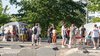 Stände beim Sommerfest