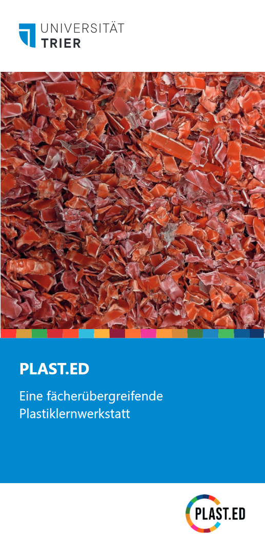 Frontseite des Plast.Ed-Flyers