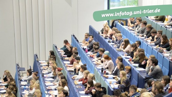 Infotag für Studieninteressierte an der Universität Trier 2024