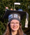 Sabine Münch mit Doktorhut