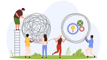 Ideenfindung im Team