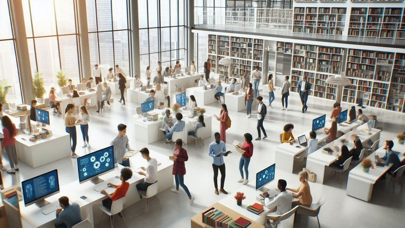 Bibliothekansicht