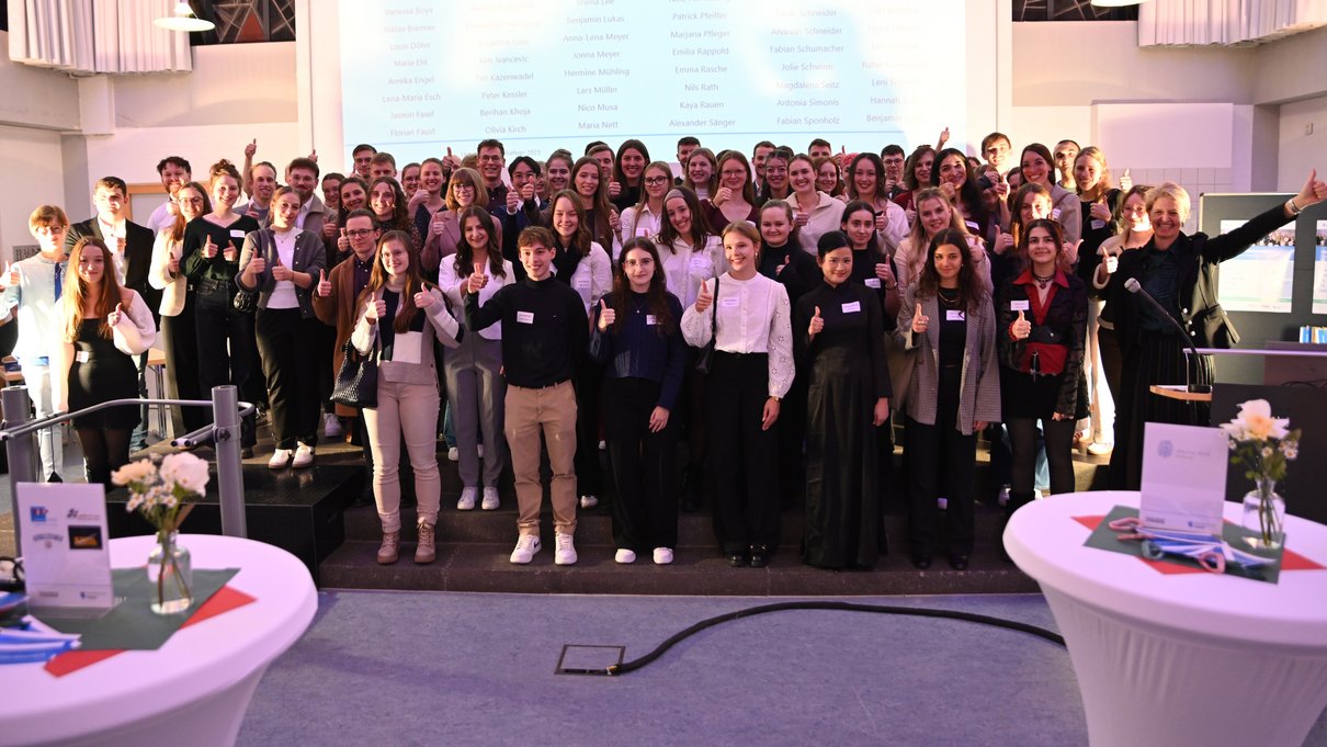 Gruppenfoto Deutschlandstipendium 