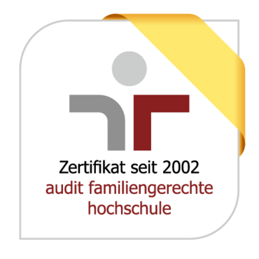 Logo: Audit familiengerechte hochschule